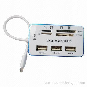 Camera Connection Kit for iPad Mini, Card Reader with 3 x USB Hub
